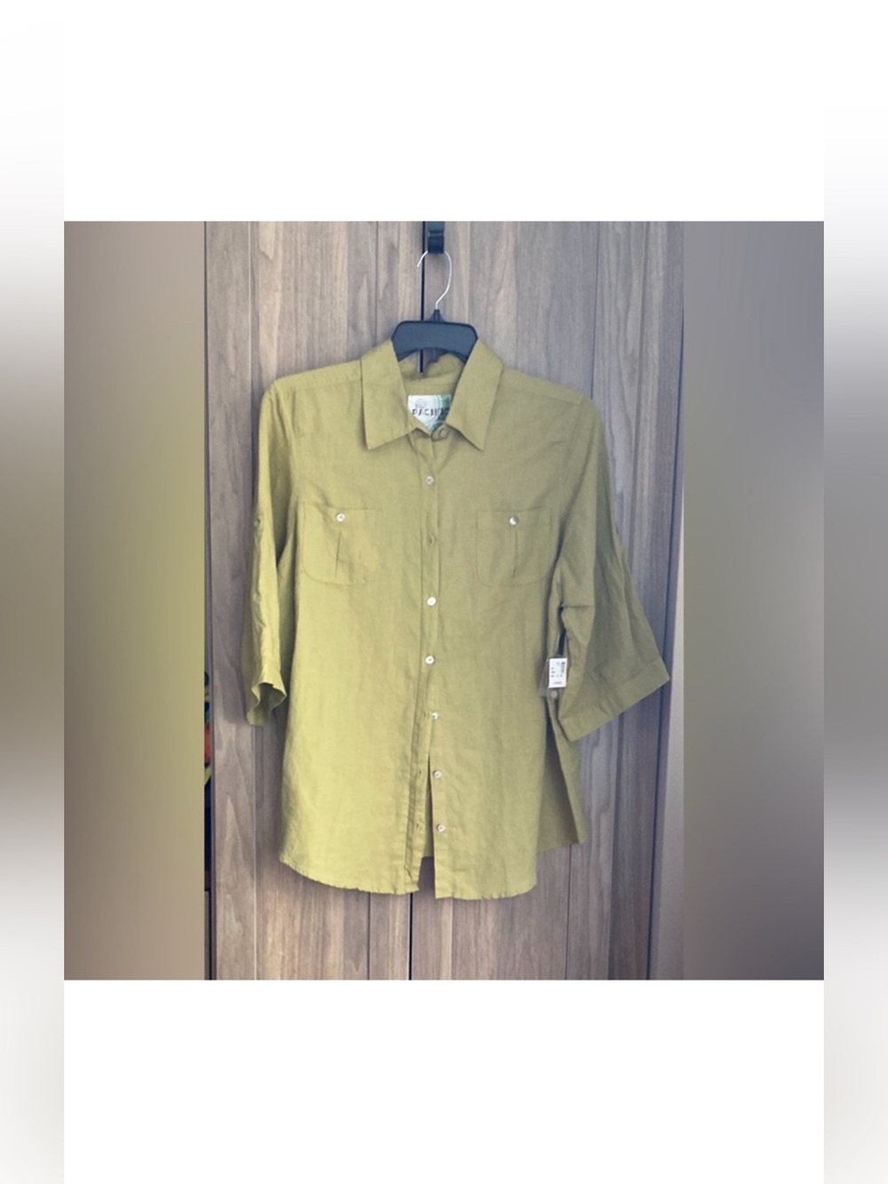 NWT! Avenue The Pacific Linen Blend Shirt | 18/20
